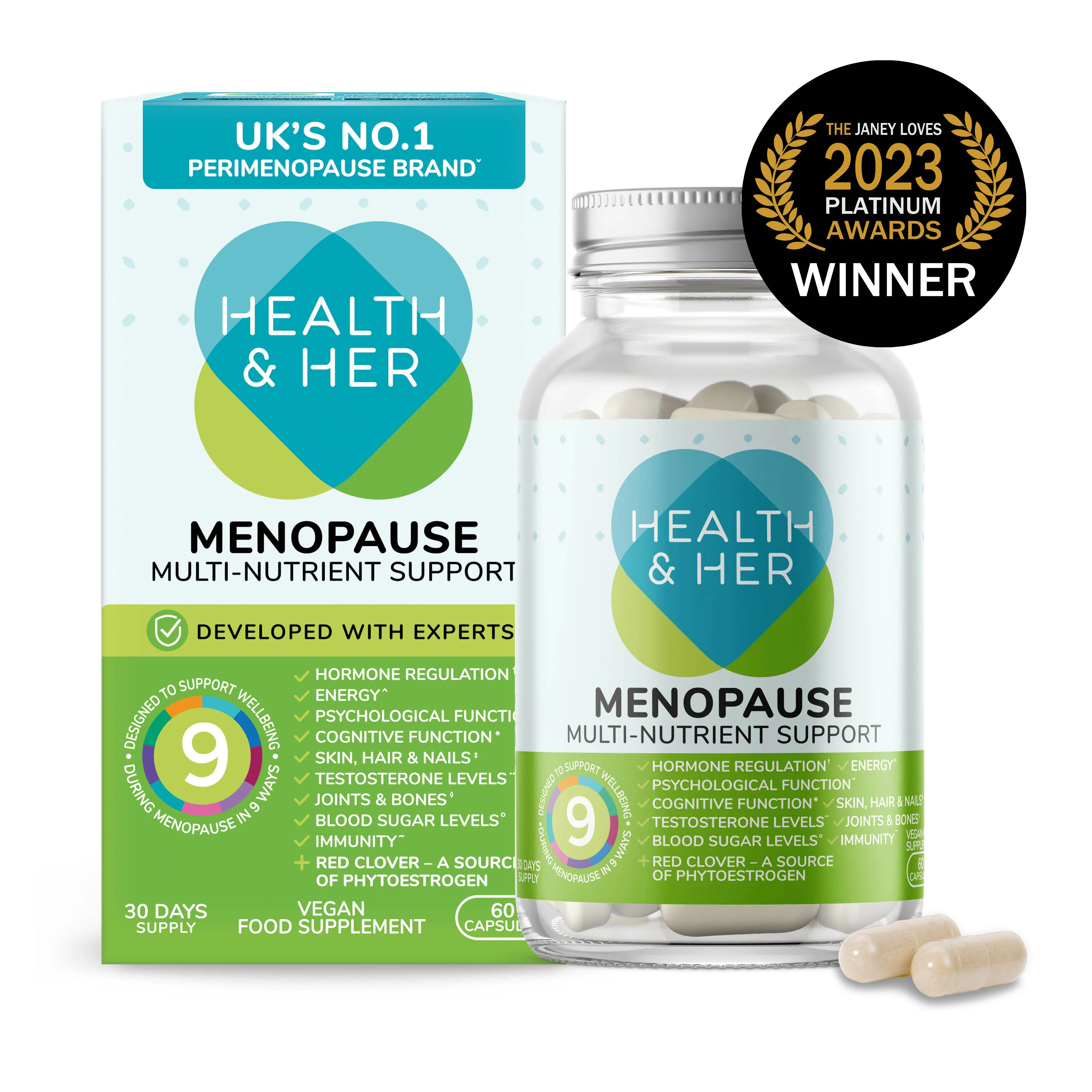 Health & Her Menopause Multi-Nutrient Day & Night Support Bundle - Image 11
