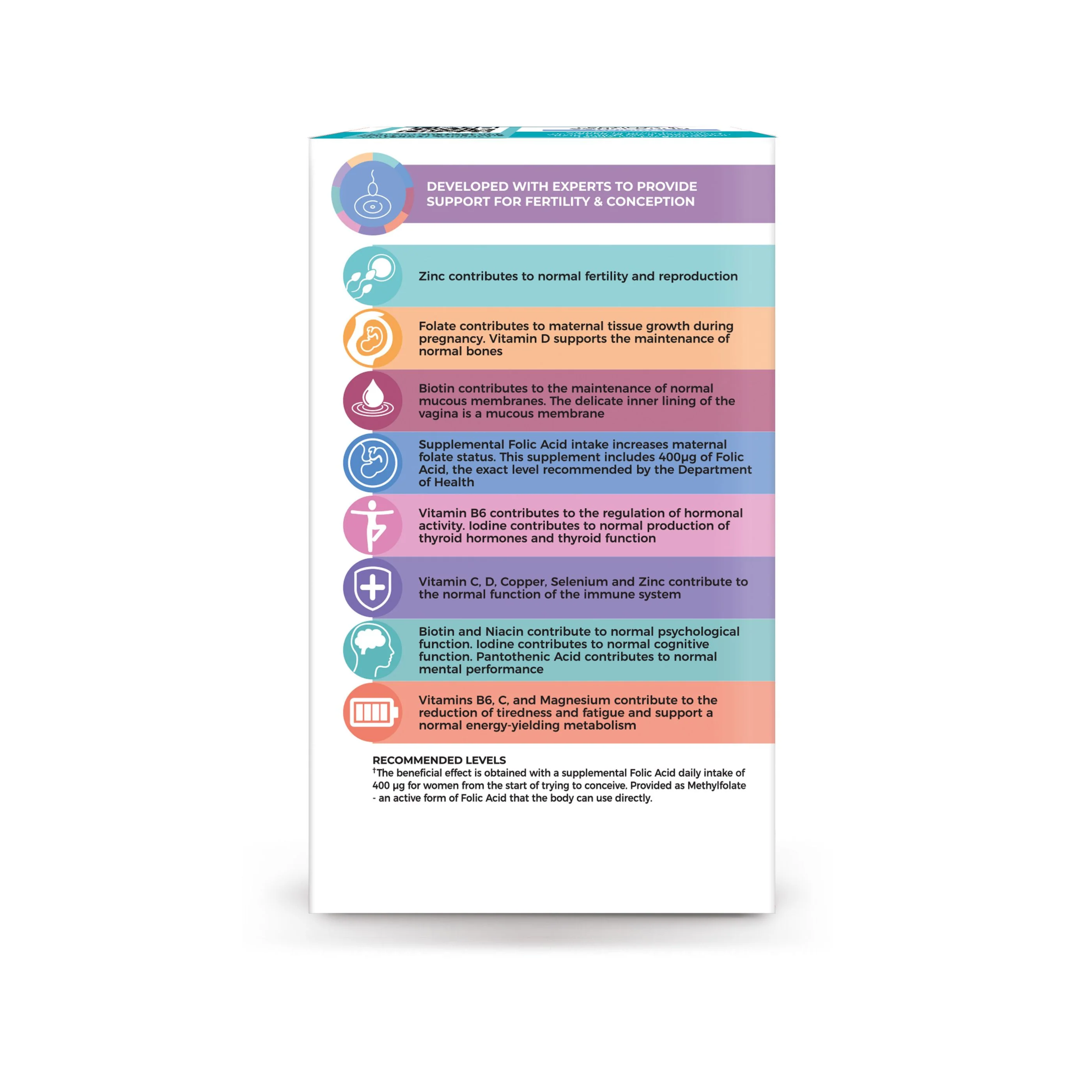 Health & Her Fertility & Conception Original Multi-Nutrient Support - Image 10