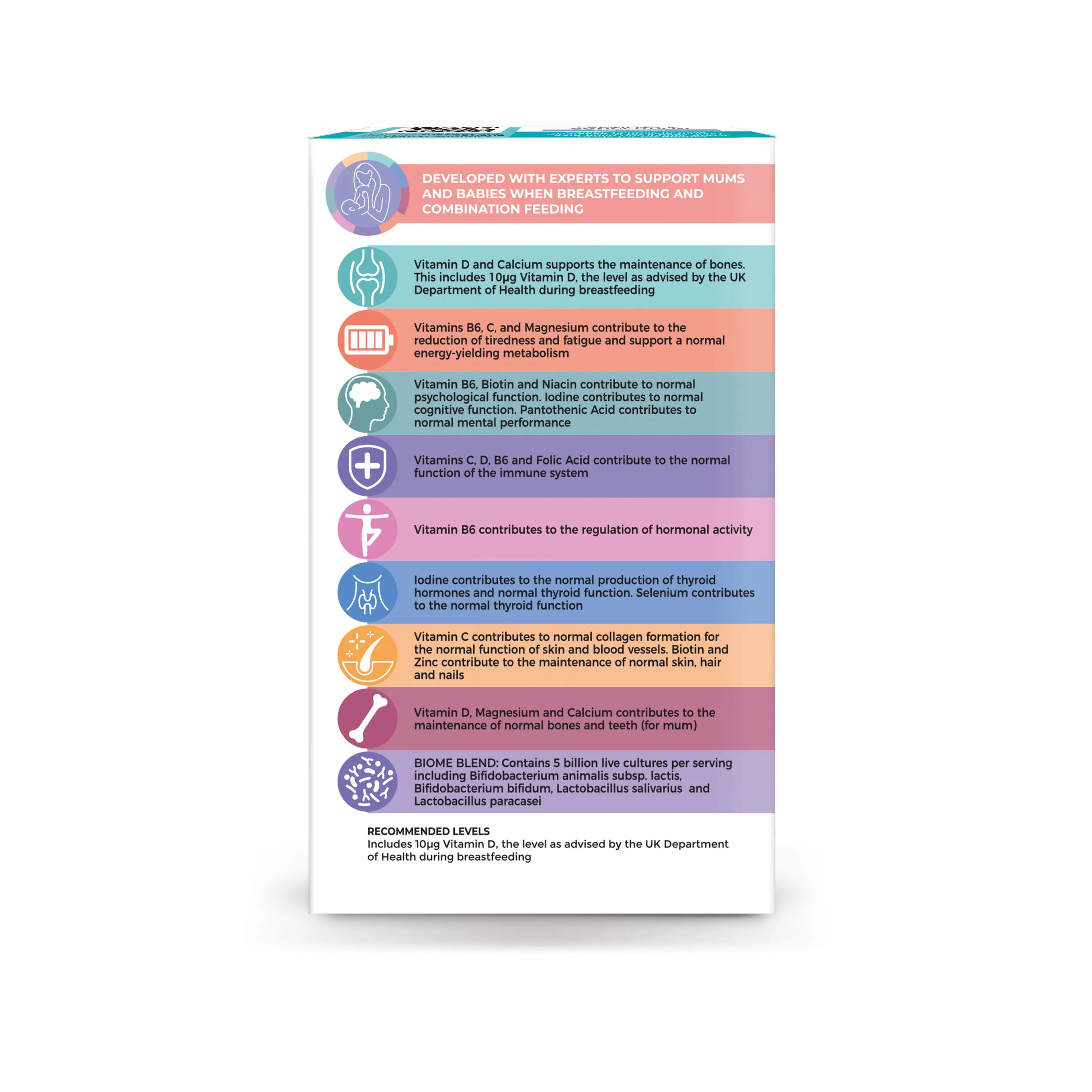 Health & Her For Mum After Pregnancy Breastfeeding Multi-Nutrient Support - Image 9