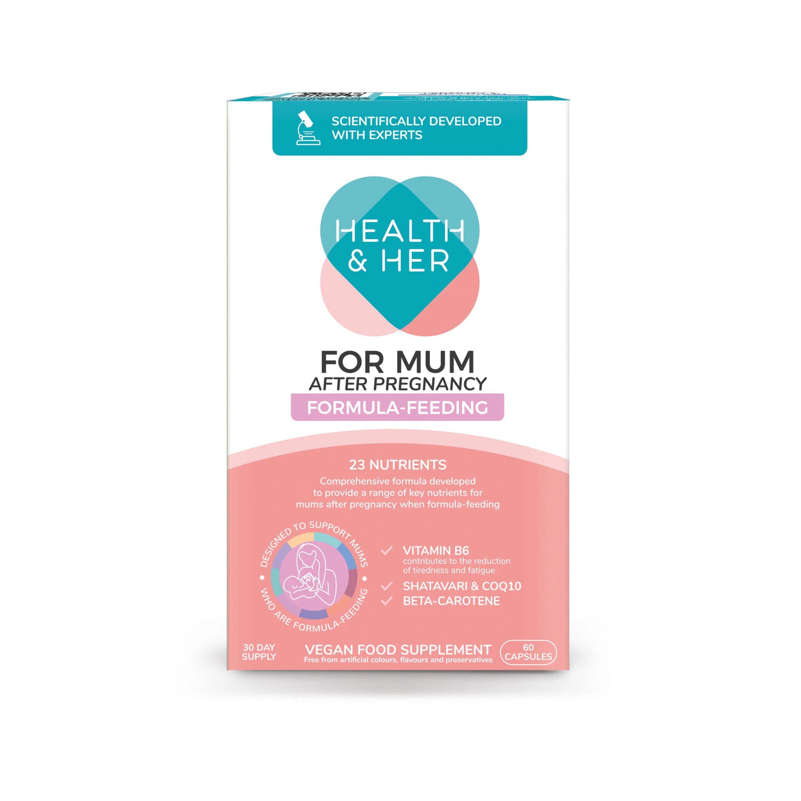 Health & Her For Mum After Pregnancy Formula-Feeding Multi-Nutrient Support - Image 10