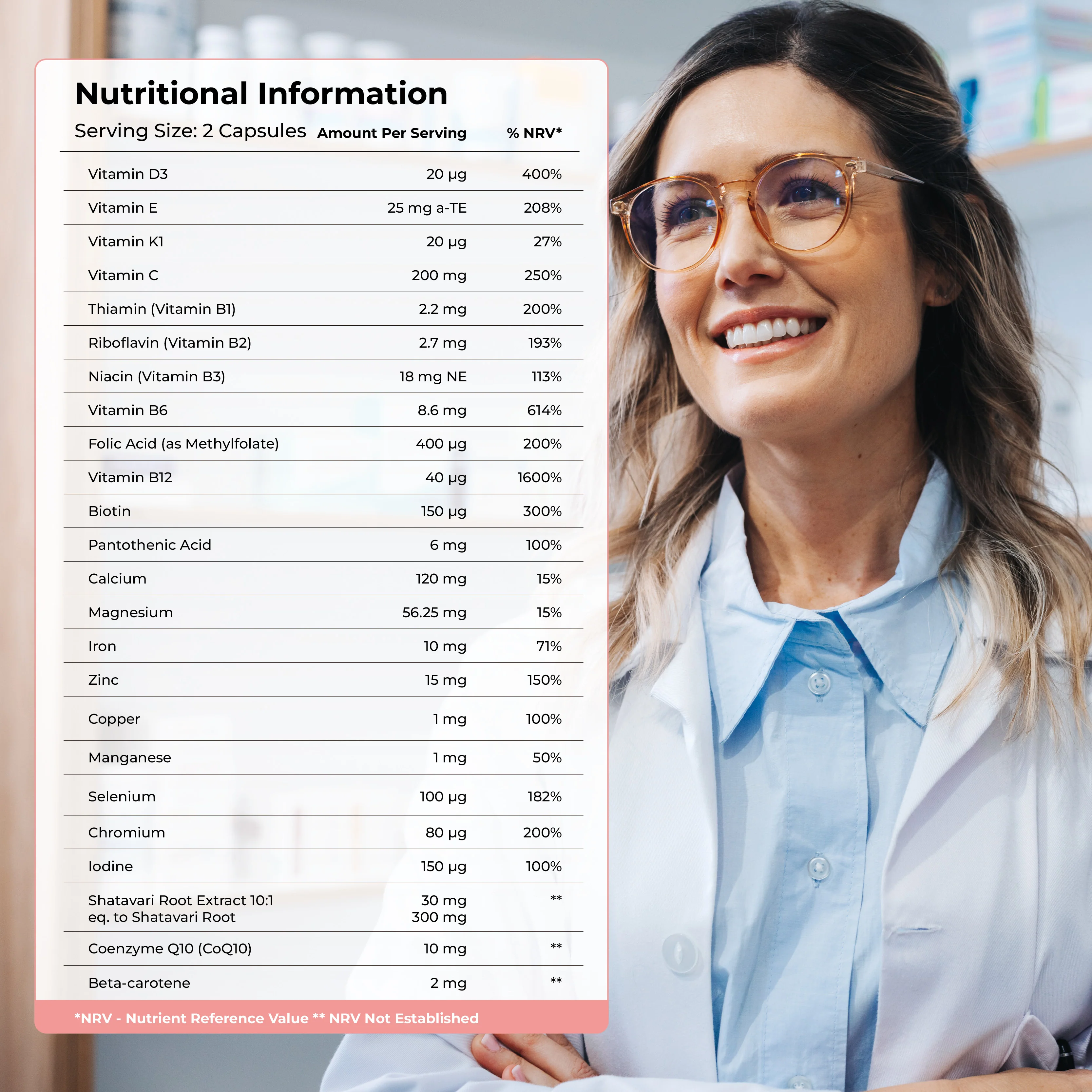 Health & Her For Mum After Pregnancy Formula-Feeding Multi-Nutrient Support - Image 6