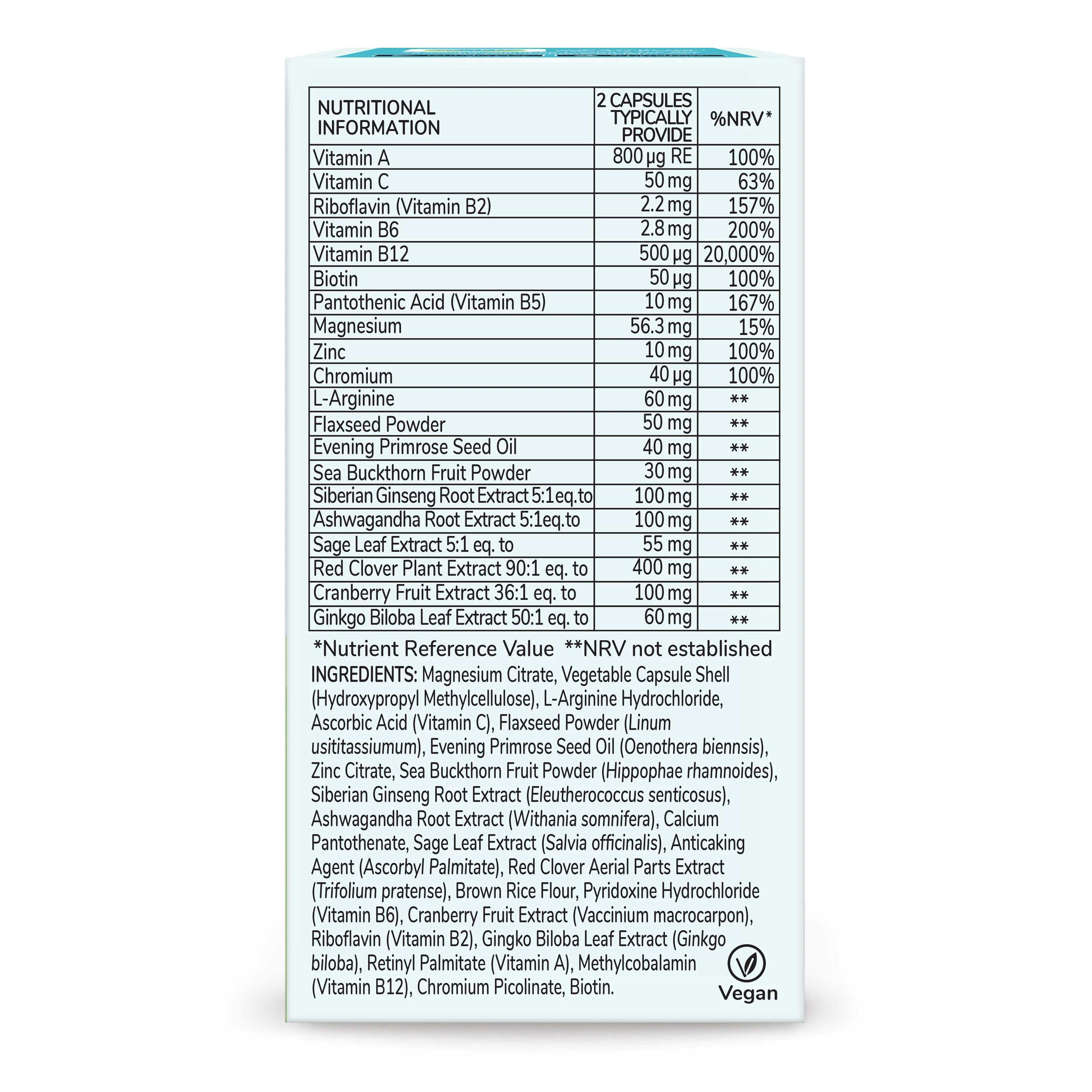 Health & Her Menopause Multi-Nutrient Support Supplement - Image 13