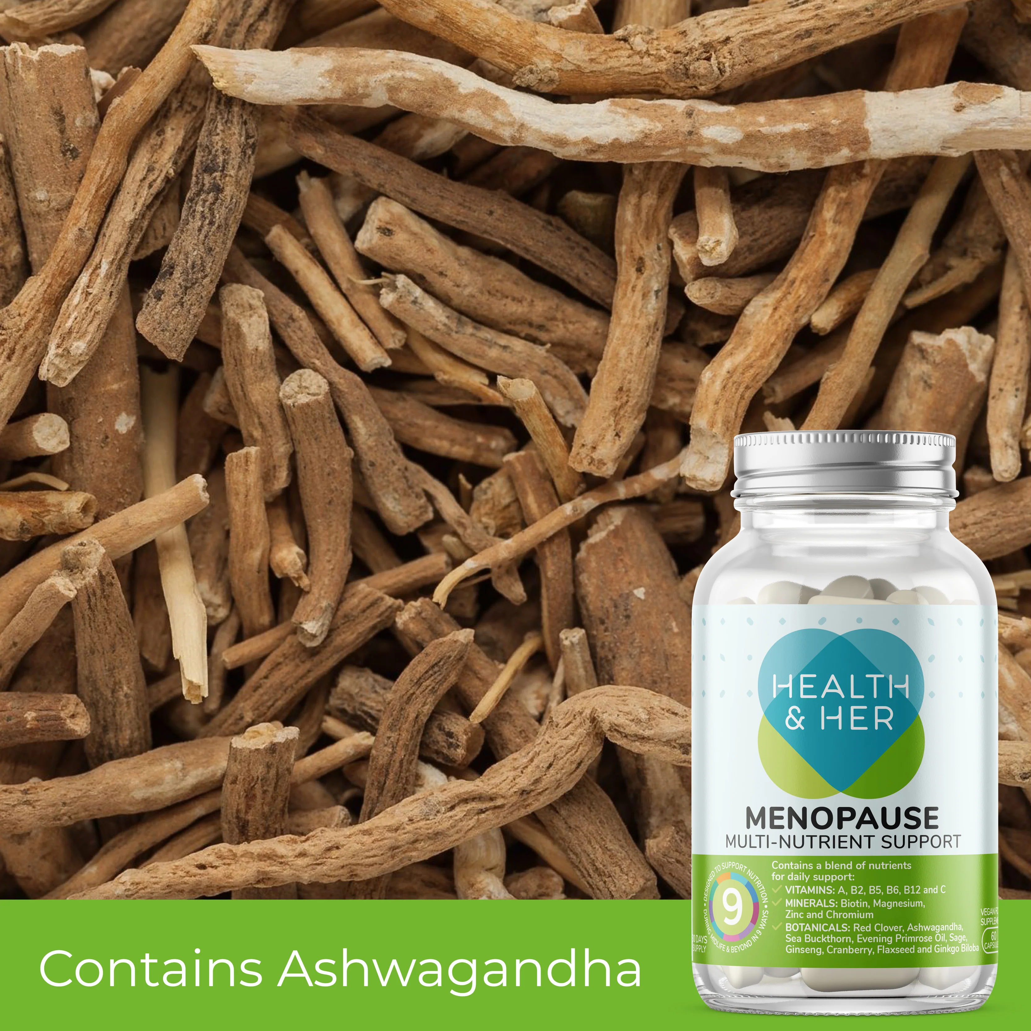 Health & Her Menopause Multi-Nutrient Support Supplement - Image 7