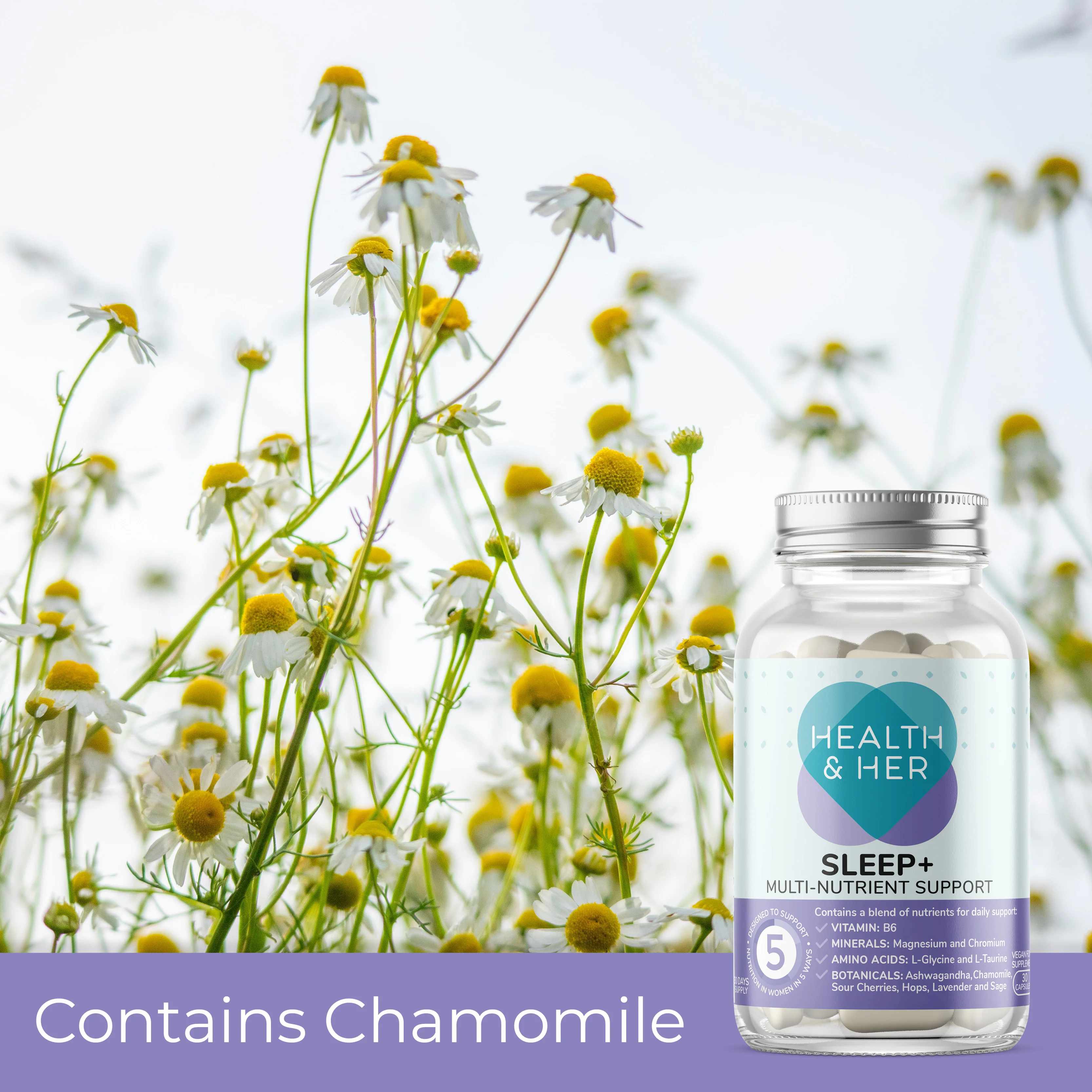 Health & Her Sleep+ Multi-Nutrient Supplement - Image 5