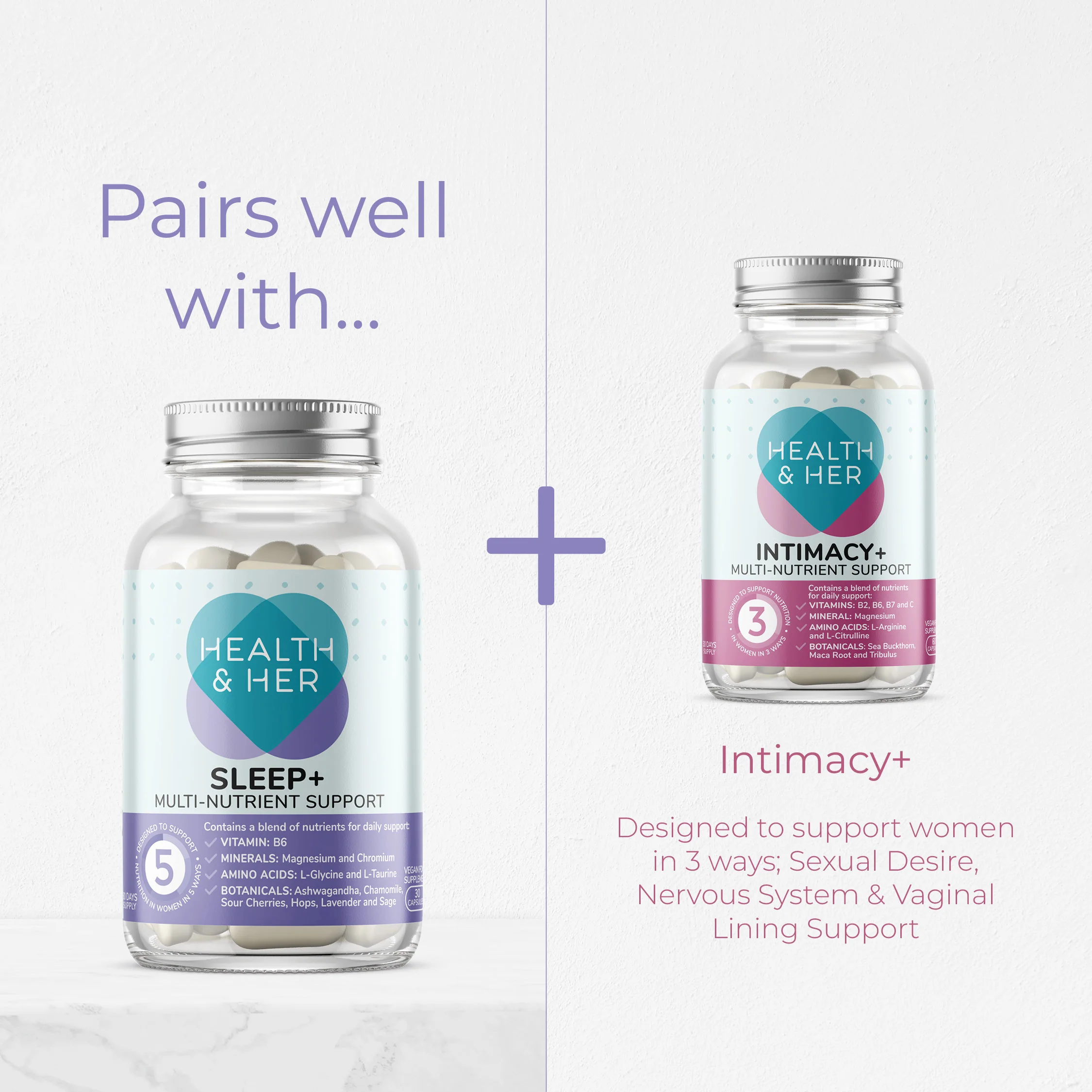 Health & Her Sleep+ Multi-Nutrient Supplement - Image 7