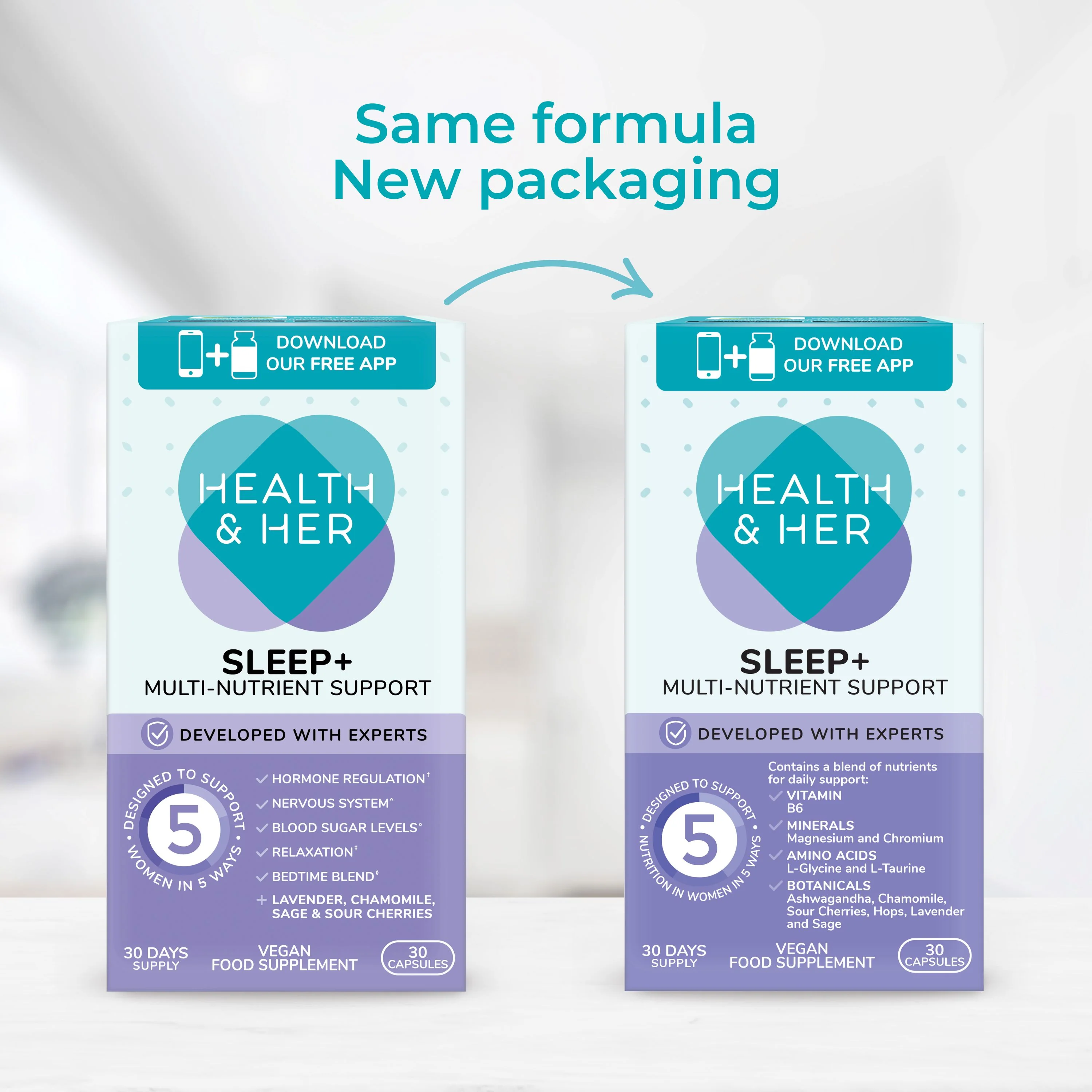Health & Her Sleep+ Multi-Nutrient Supplement - Image 9