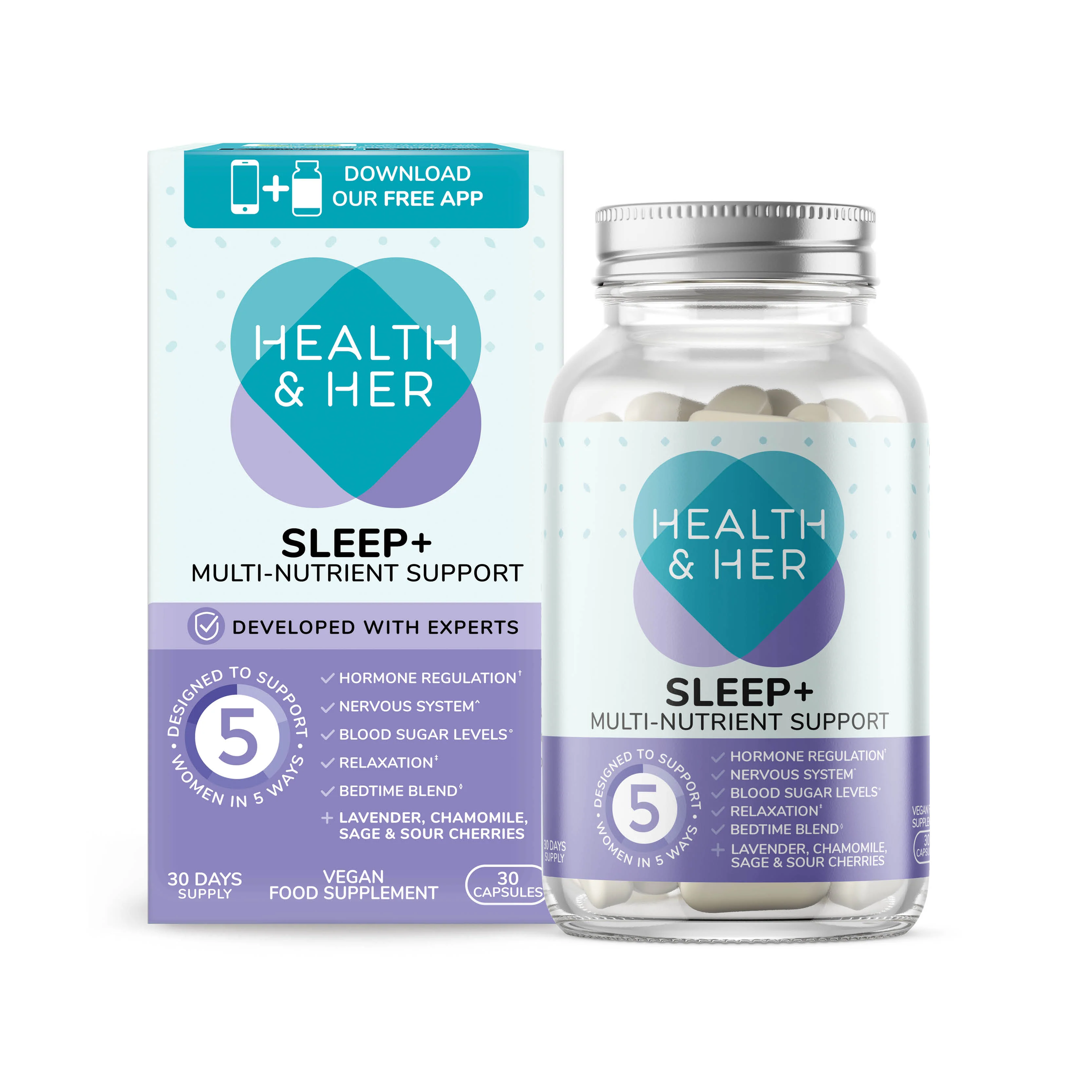 Health & Her Perimenopause Multi-Nutrient Support Day & Night Bundle - Image 7
