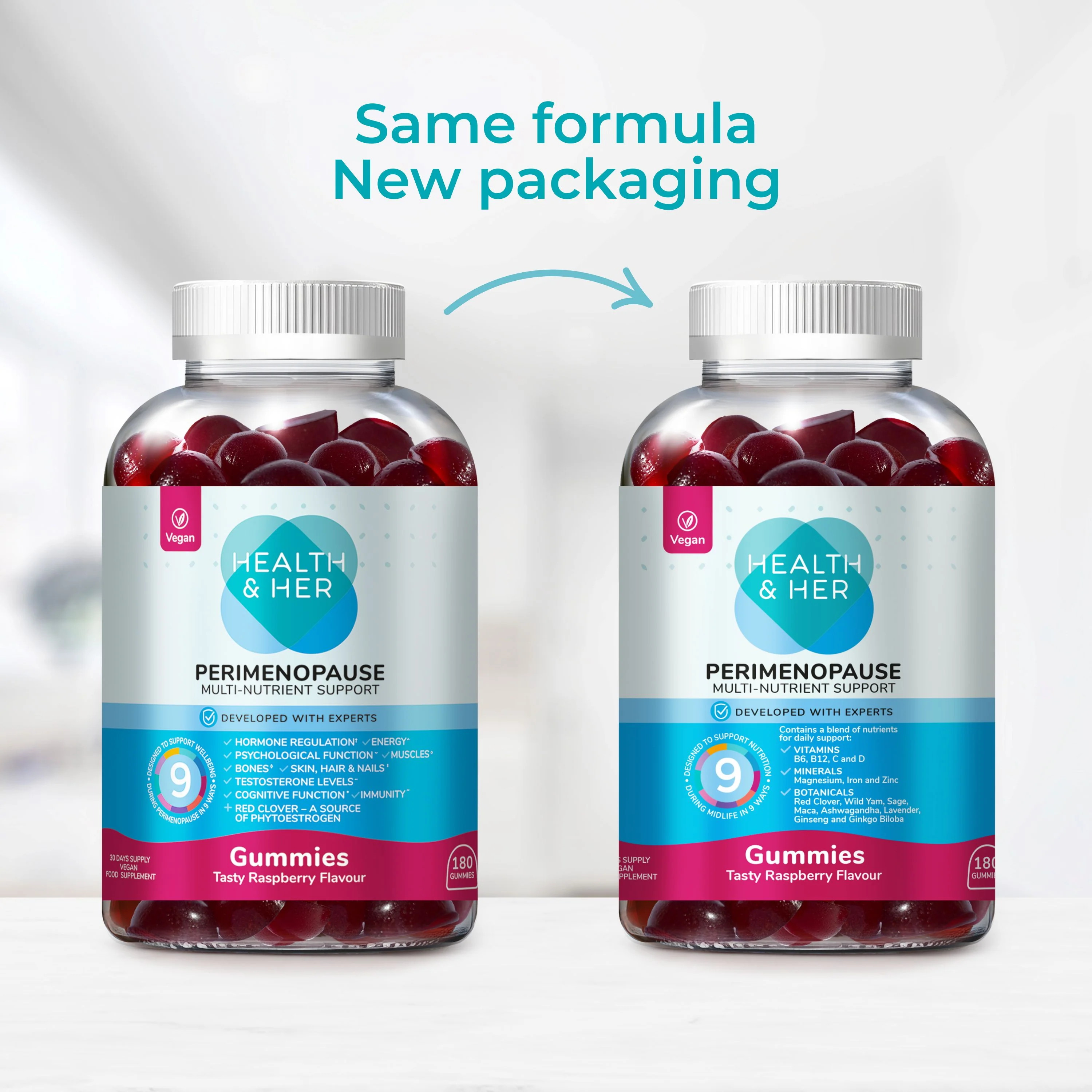 Health & Her Perimenopause Multi Nutrient Gummies - Image 4