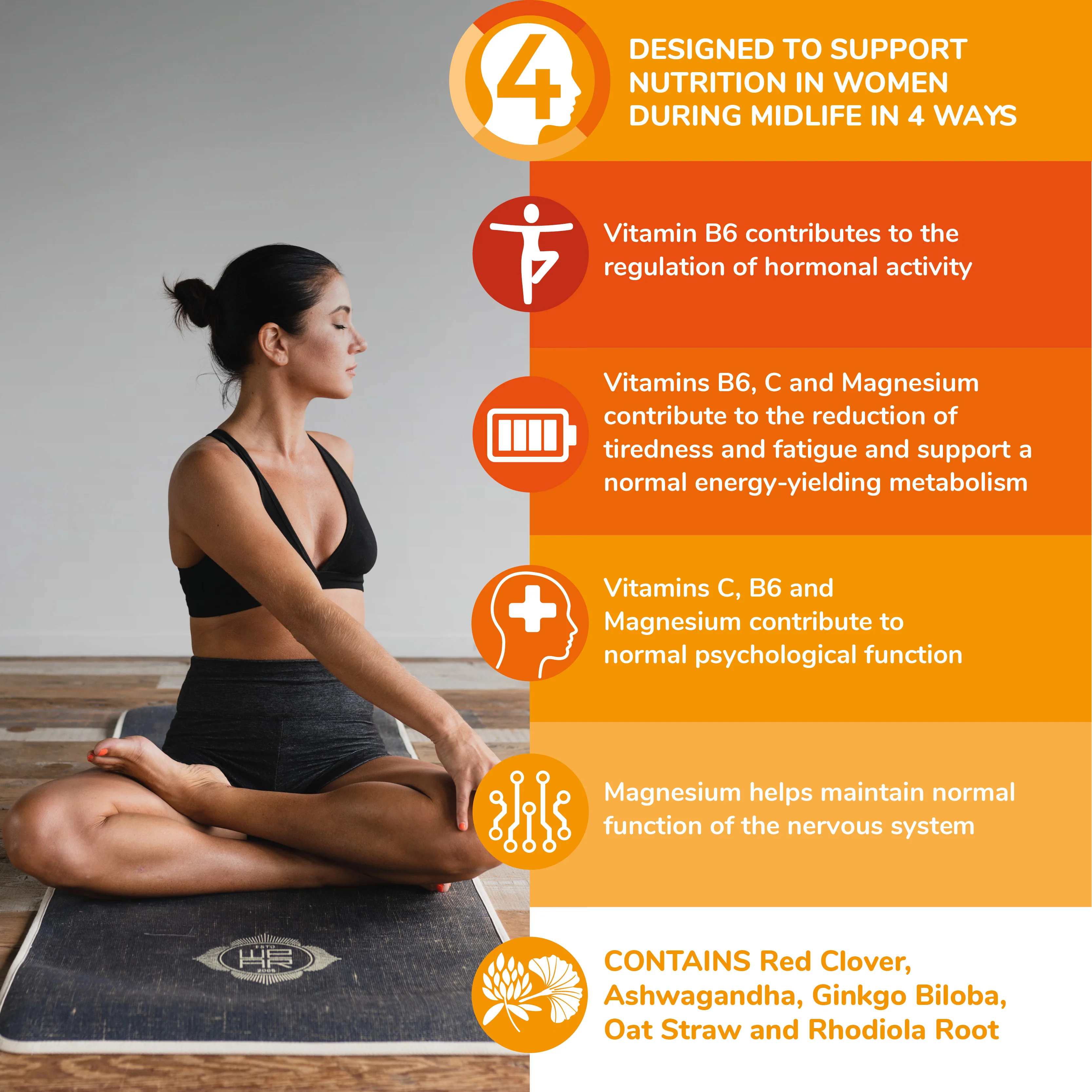 Health & Her Perimenopause Mind+ Day & Night Supplement Bundle - Image 3