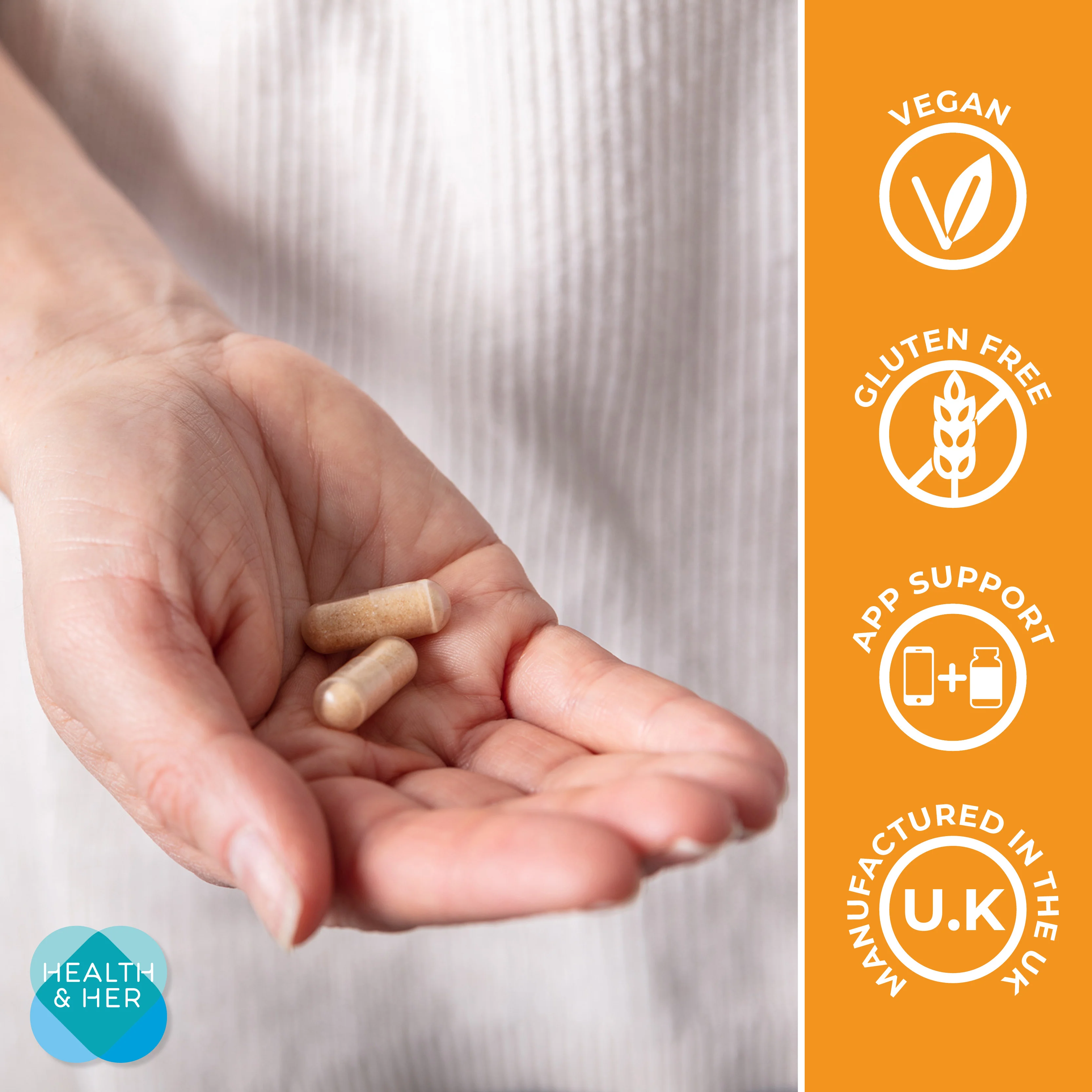 Health & Her Perimenopause Mind+ Food Supplement - Image 5