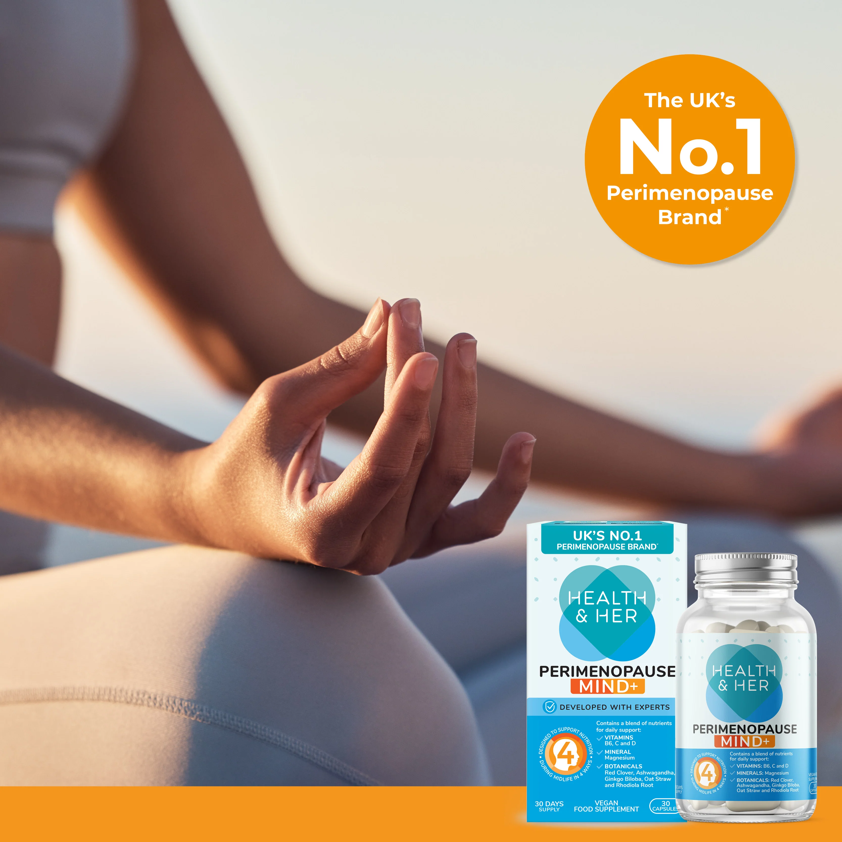 Health & Her Perimenopause Mind+ Food Supplement - Image 8