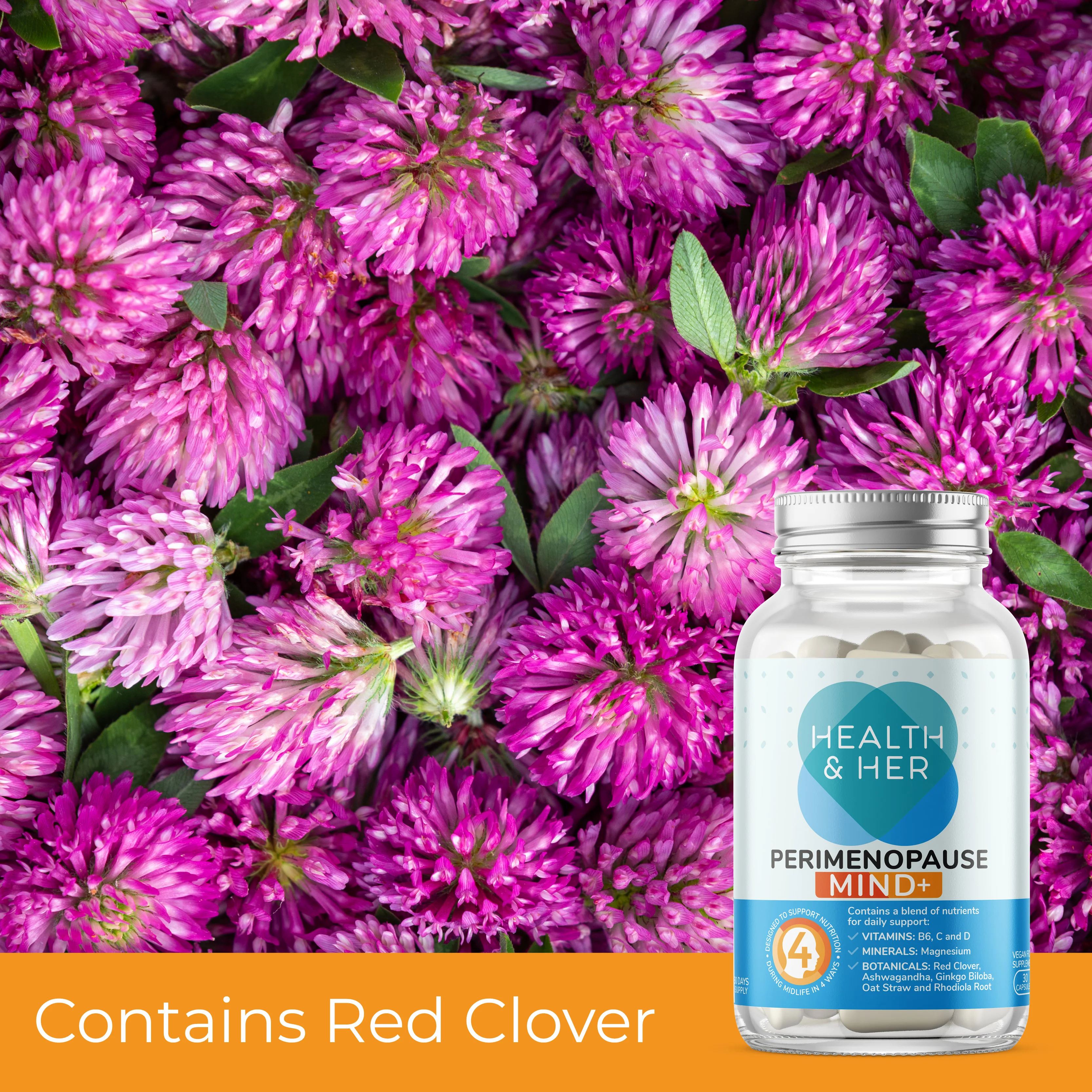 Health & Her Perimenopause Mind+ Food Supplement - Image 9