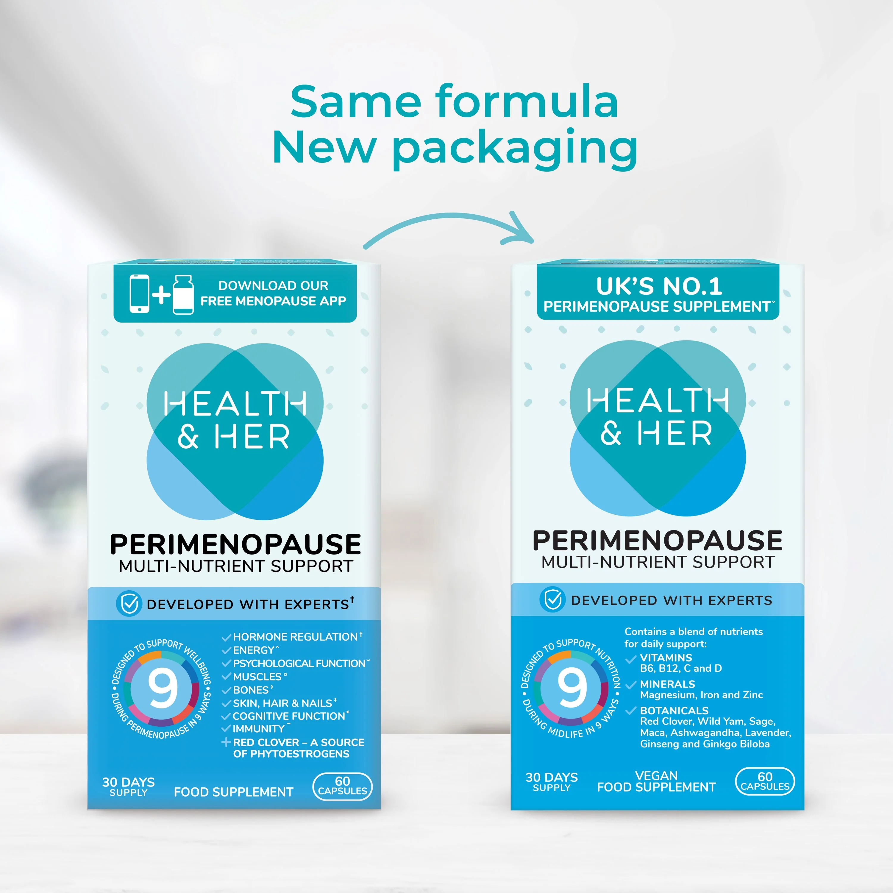 Health & Her Perimenopause Multi-Nutrient Support Supplement - Image 4