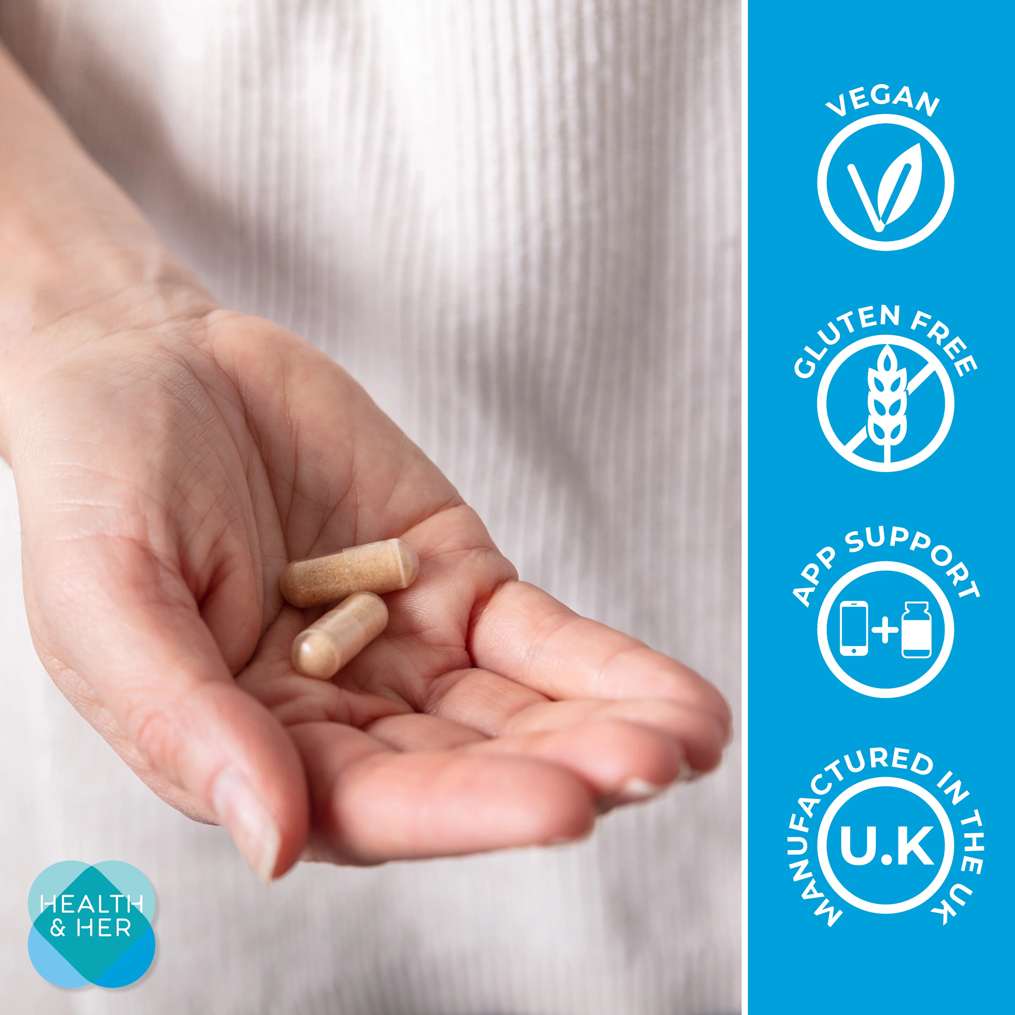 Health & Her Perimenopause Multi-Nutrient Support Supplement - Image 8