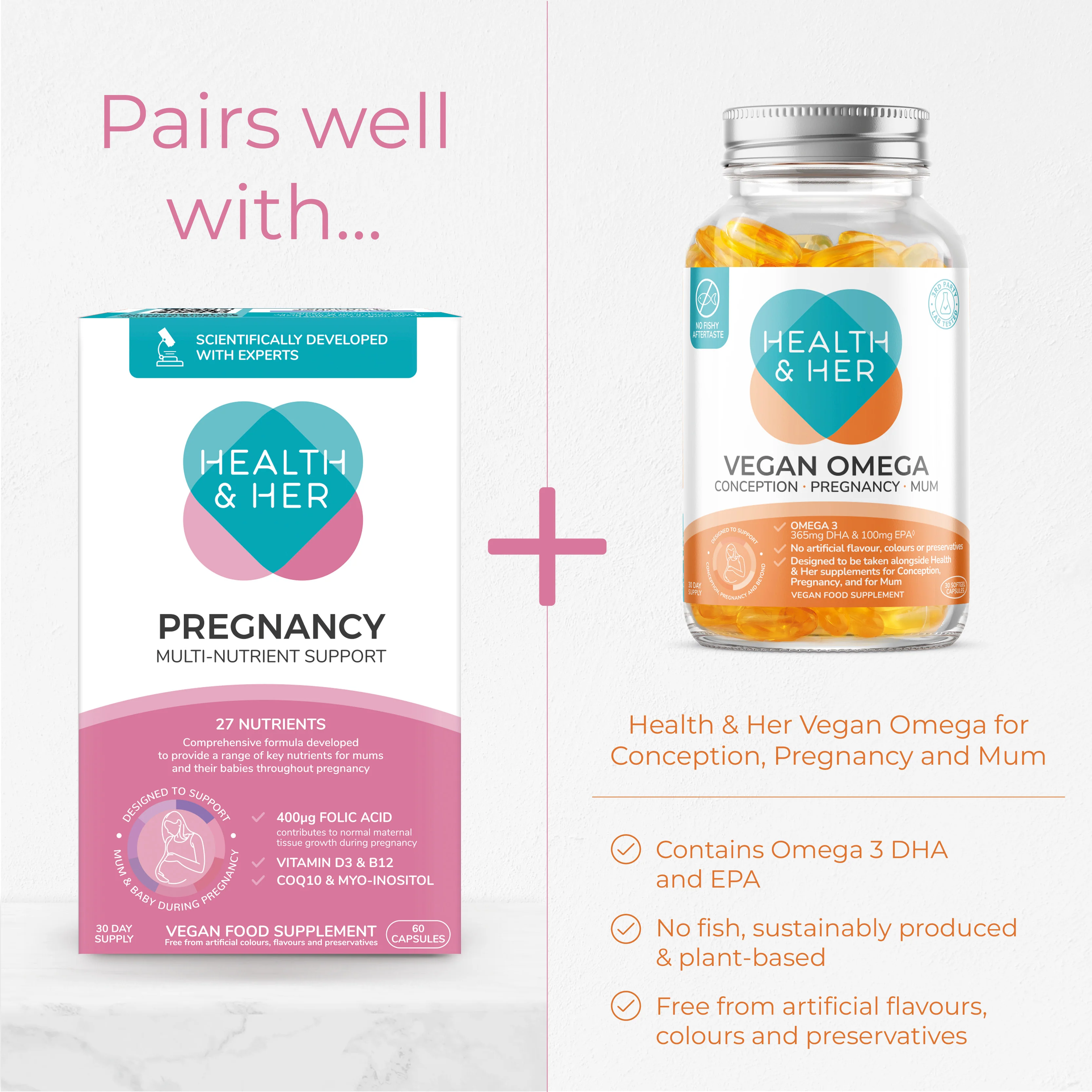 Health & Her Pregnancy Multi-Nutrient Support - Image 6
