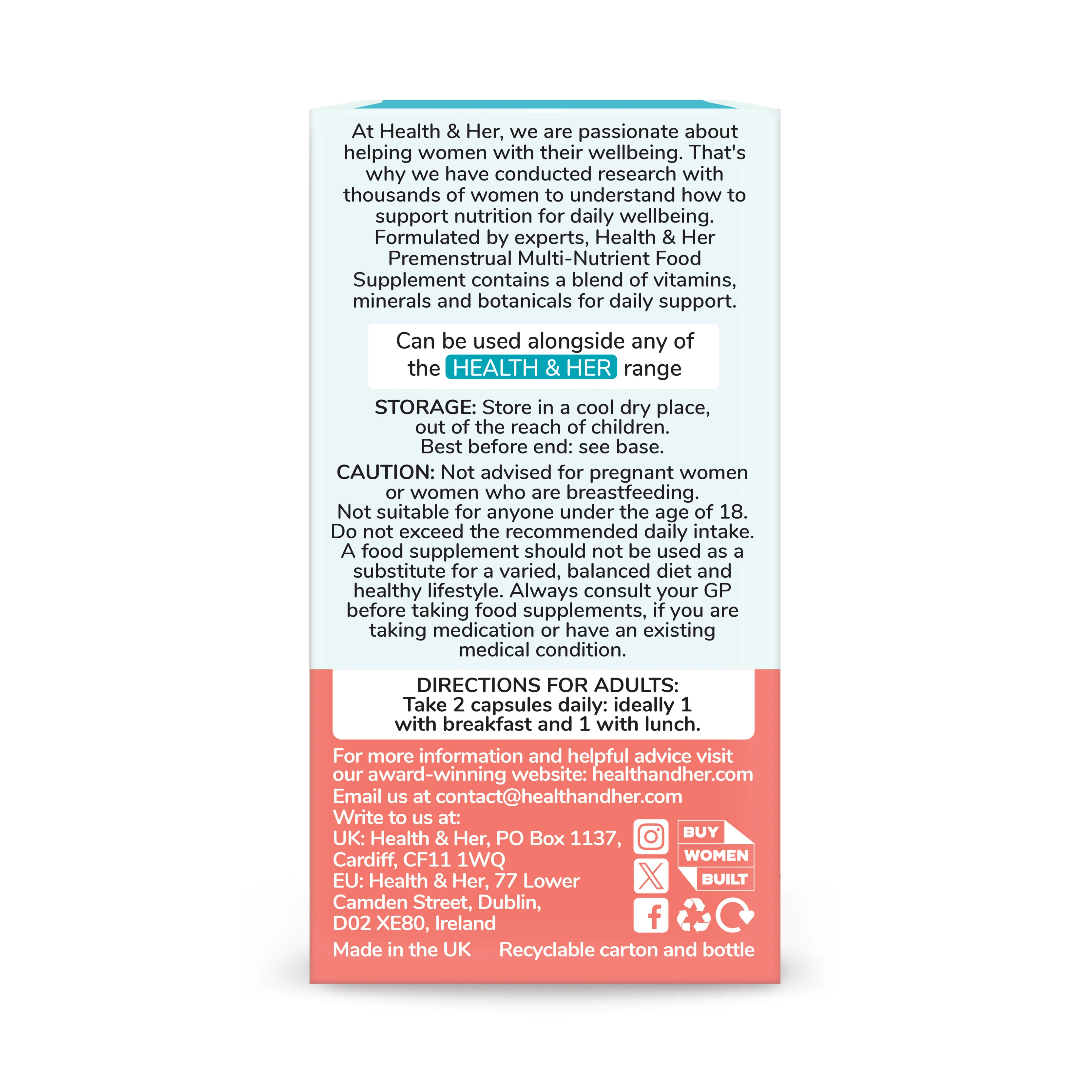 Health & Her Premenstrual Multi-Nutrient Support - Image 12