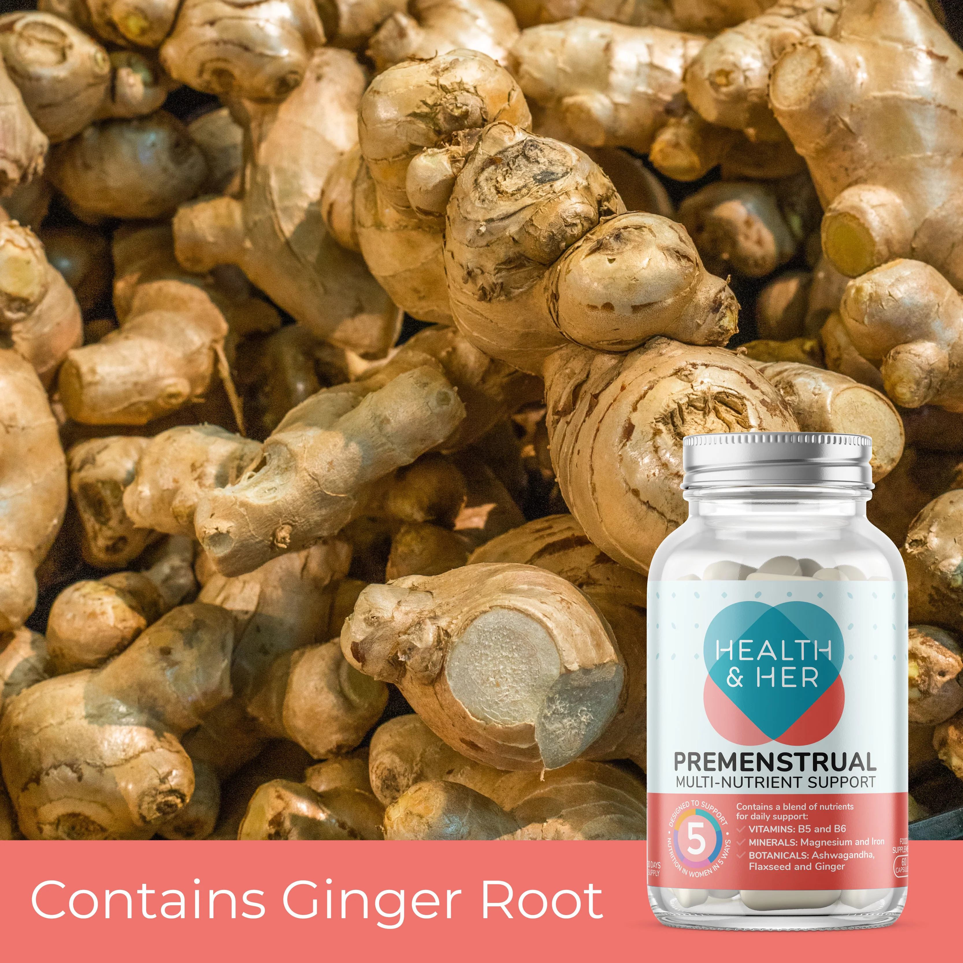 Health & Her Premenstrual Multi-Nutrient Day & Night Support Bundle - Image 10