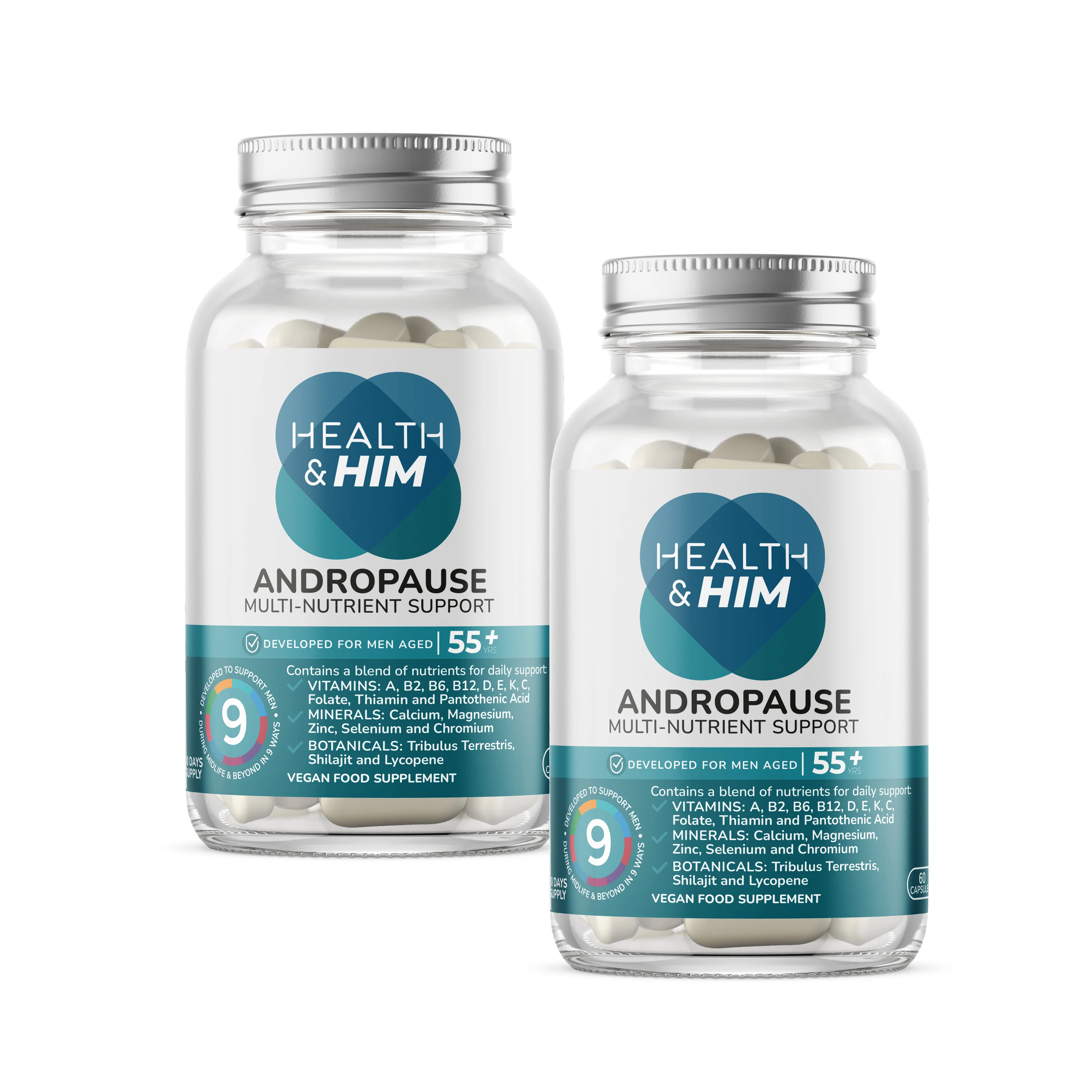 Health & Him Andropause 55+ Supplement Multi-pack - Image 3