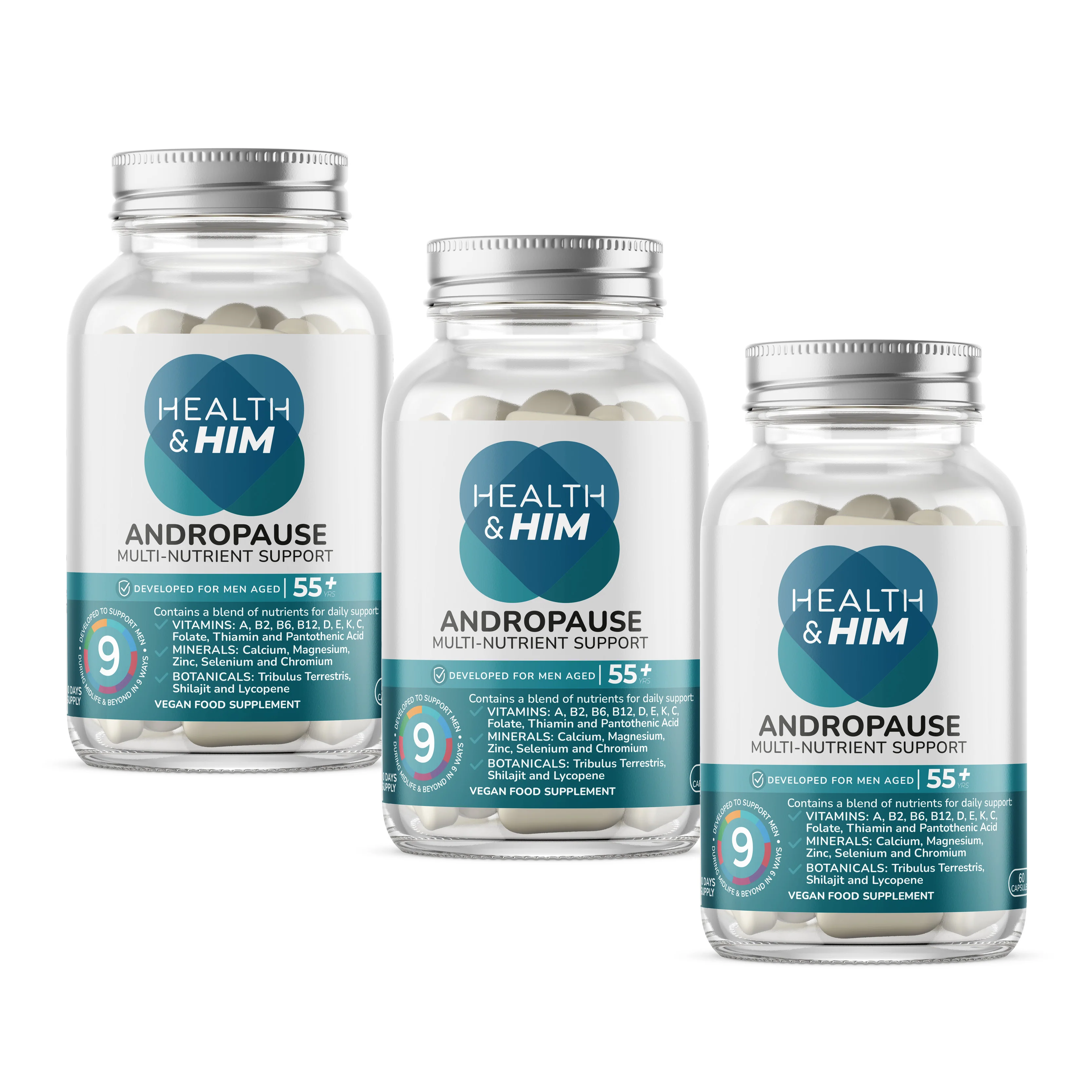 Health & Him Andropause 55+ Supplement Multi-pack - Image 4