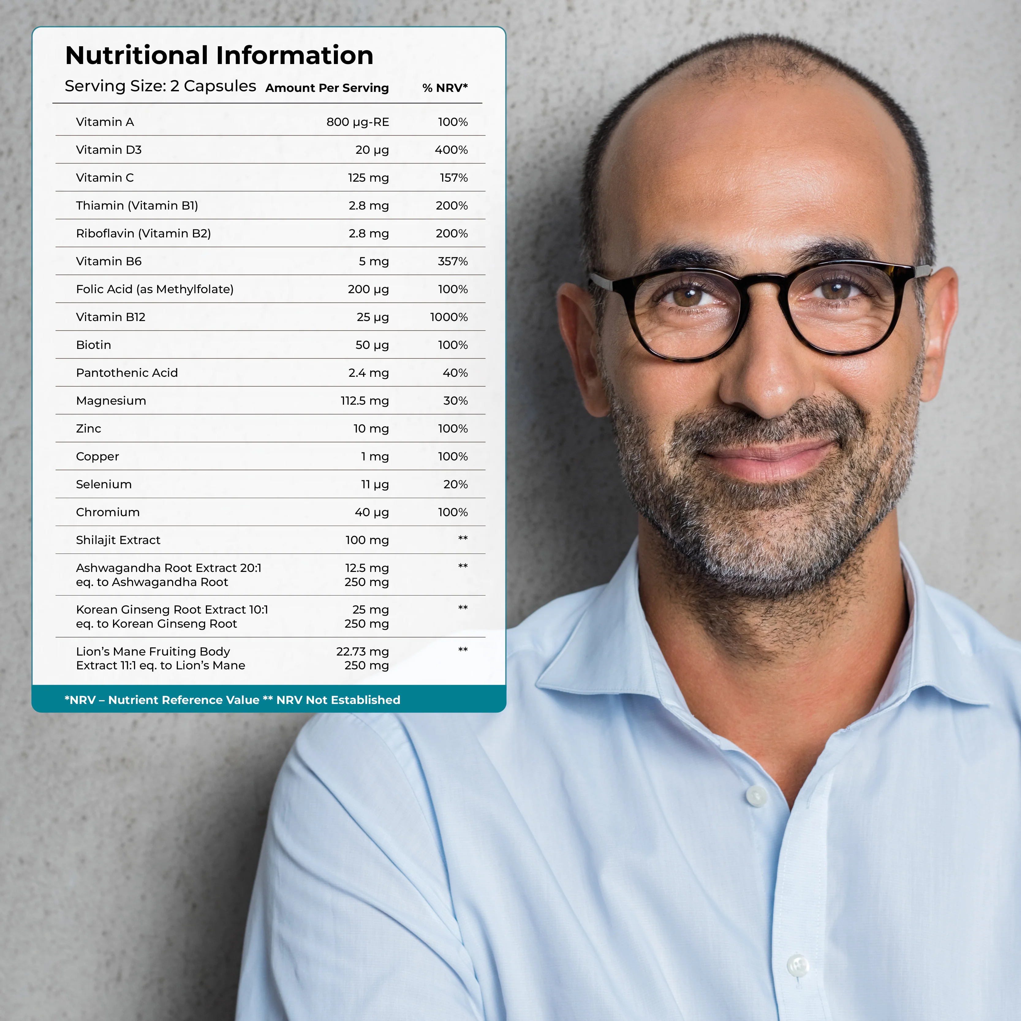 Health & Him For Dad Paternal Multi-Nutrient Support - Image 9